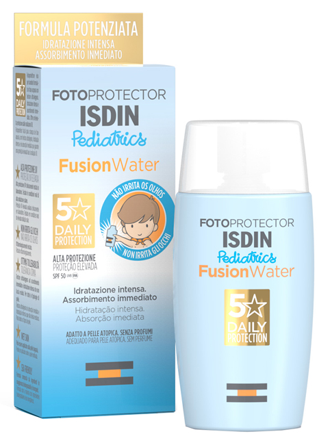 FOTOPROTECTOR PEDIATRICS FUSION WATER SPF50 - Antica Farmacia Celesia