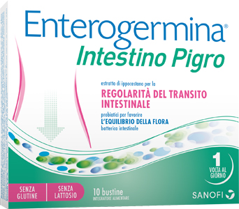 ENTEROGERMINA INTESTINO PIGRO 10 BUSTINE - Antica Farmacia Celesia