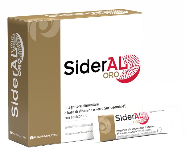 SIDERAL ORO 14 MG 20 BUSTINE - Antica Farmacia Celesia