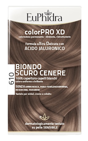 EUPHIDRA COLORPRO XD610 BIONDO SCURO 50 ML - Antica Farmacia Celesia