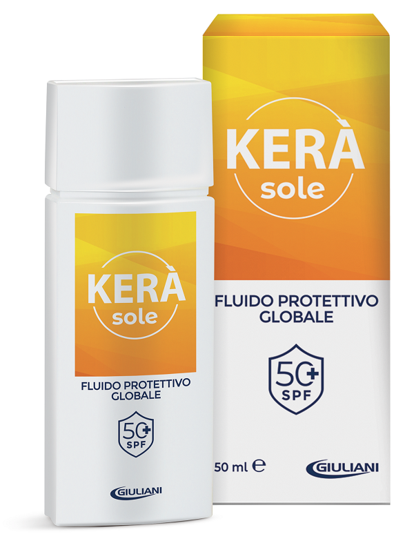 KERA' SOLE FLUIDO PROTETTIVO GLOBALE SPF 50+ 50 ML - Antica Farmacia Celesia