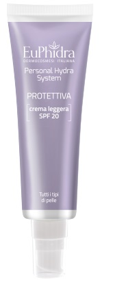 EUPHIDRA PERSONAL HYDRA SYSTEM PROTETTIVA CREMA LEGGERA SPF 20 50 ML - Antica Farmacia Celesia