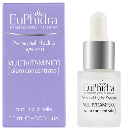 EUPHIDRA PERSONAL HYDRA SYSTEM MULTIVIT SIERO CONCENTRATO 15 ML - Antica Farmacia Celesia