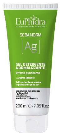 EUPHIDRA SEBANORM AG GEL DETERGENTE 200 ML - Antica Farmacia Celesia