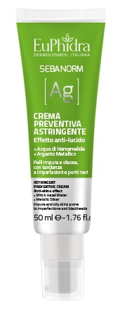 EUPHIDRA SEBANORM AG CREMA PREVENTIVA 50 ML - Antica Farmacia Celesia