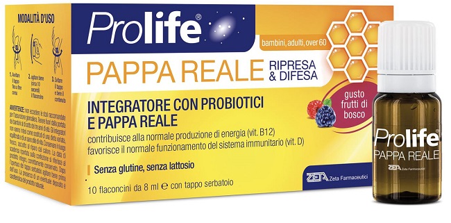 PROLIFE PAPPA REALE 10 FLACONI DA 8 ML - Antica Farmacia Celesia