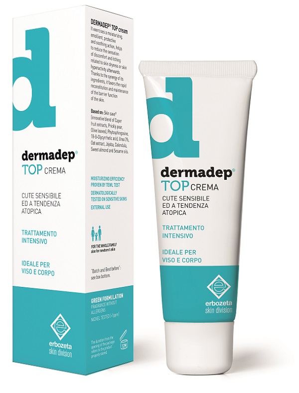 DERMADEP TOP CREMA CUTE SENSIBILE E A TENDENZA ATOPICA TRATTAMENTO INTENSIVO 50 ML - Antica Farmacia Celesia