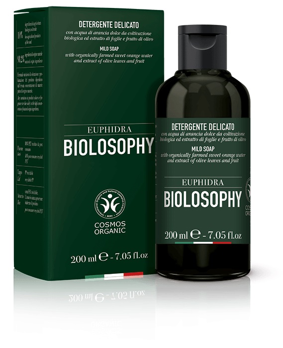 EUPHIDRA BIOLOSOPHY DETERGENTE DELICATO 200 ML - Antica Farmacia Celesia