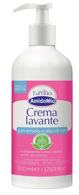 EUPHIDRA AMIDOMIO CREMA LAVANTE 500 ML - Antica Farmacia Celesia