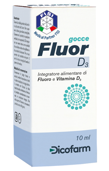 FLUOR D3 GOCCE 10 ML - Antica Farmacia Celesia