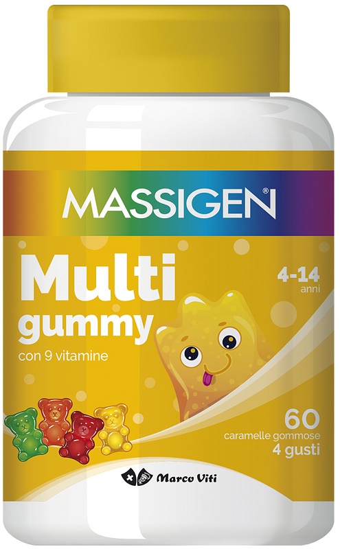 MASSIGEN MULTIGUMMY 60 CARAMELLE GOMMOSE - Antica Farmacia Celesia