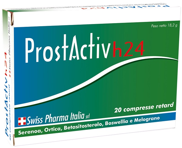 PROSTACTIV H24 20 COMPRESSE RETARD - Antica Farmacia Celesia
