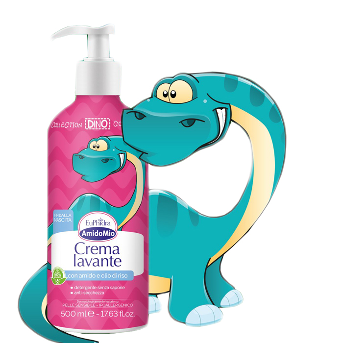 EUPHIDRA AMIDOMIO CREMA LAVANTE 500 ML + LIBRO IN OMAGGIO - Antica Farmacia Celesia