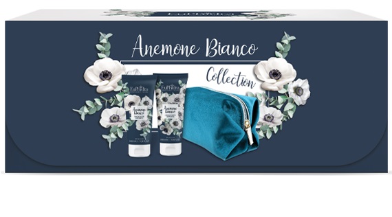 EUPHIDRA ANEMONE BIANCO COLLECTION 1 DETERGENTE CORPO + 1 CREMA CORPO + 1 BEAUTY - Antica Farmacia Celesia