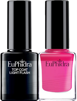 EUPHIDRA SMALTO SEMIPERM+TOP COAT LIGHT PROTETTIVO SP05 10 ML - Antica Farmacia Celesia