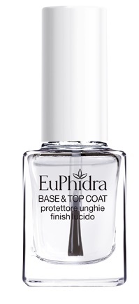 EUPHIDRA BASE&TOP COAT PROTETTIVO UNGHIE LUCIDO 10 ML - Antica Farmacia Celesia