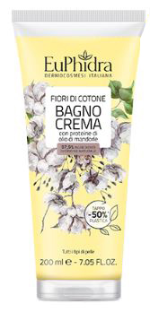 EUPHIDRA BAGNO CREMA FIORI DI COTONE 200 ML - Antica Farmacia Celesia
