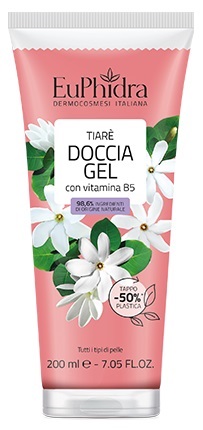 EUPHIDRA DOCCIA GEL TIARE' 200 ML - Antica Farmacia Celesia