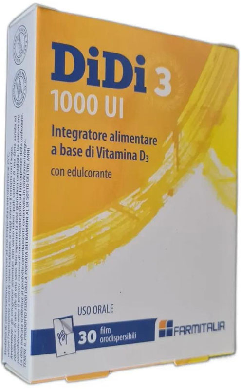 DIDI3 1000 UI 30 FILM ORODISPERSIBILI - Antica Farmacia Celesia