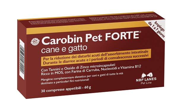 CAROBIN PET FORTE 30 COMPRESSE - Antica Farmacia Celesia