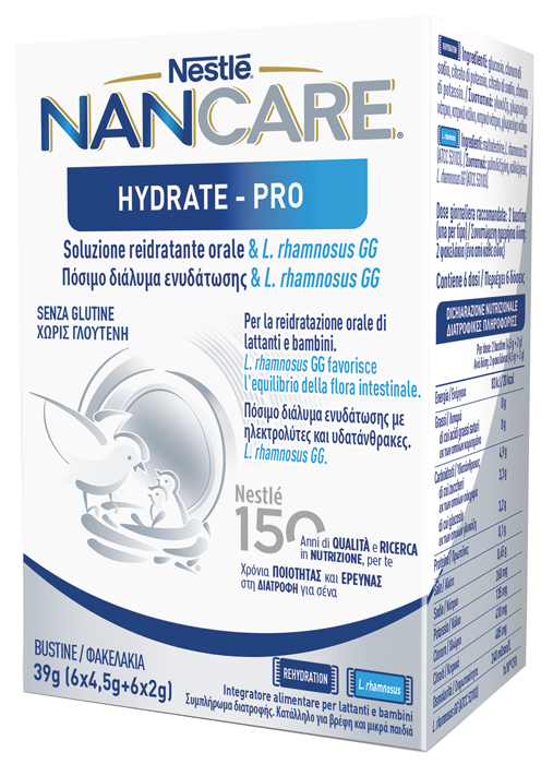 NESTLE' NANCARE HYDRATE PRO BUSTINE 6X4,5 G + 6X2 G - Antica Farmacia Celesia