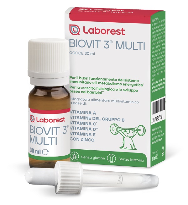 BIOVIT 3 MULTI GOCCE 30 ML - Antica Farmacia Celesia