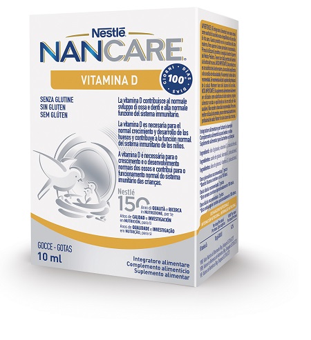 NANCARE VITAMINA D GOCCE 10 ML - Antica Farmacia Celesia