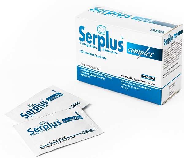 SERPLUS COMPLEX 20 BUSTINE DA 3 G CON STEVIA - Antica Farmacia Celesia