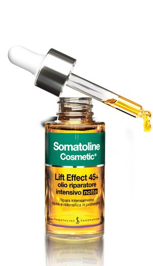 SOMATOLINE COSMETIC LIFT EFFECT VISO 45+ OLIO RIPARATORE INTENSIVO NOTTE 30 ML - Antica Farmacia Celesia