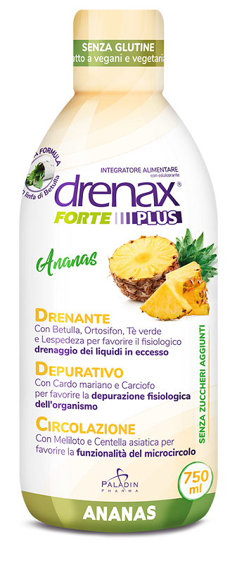 DRENAX FORTE PLUS ESOTICO CON ESTRATTO D'ANANAS 750 ML - Antica Farmacia Celesia