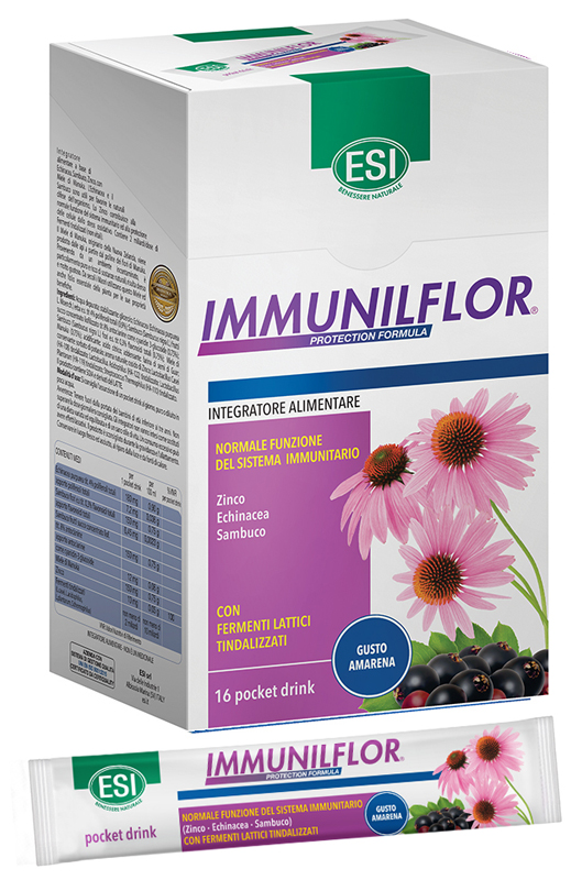 ESI IMMUNILFLOR POCKET DRINK 16 POCKET DRINK - Antica Farmacia Celesia