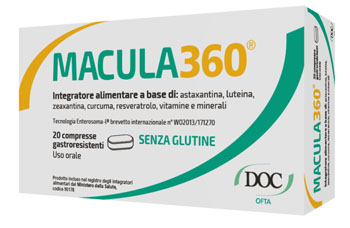 MACULA360 20 COMPRESSE GASTRORESISTENTI - Antica Farmacia Celesia