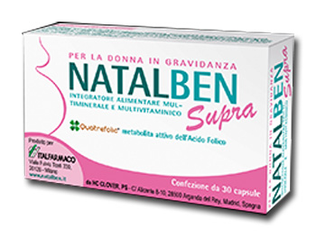 NATALBEN SUPRA 30 CAPSULE MOLLI - Antica Farmacia Celesia