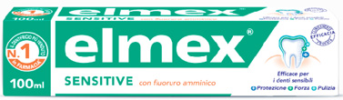 ELMEX DENTIFRICIO SENSITIVE CON FLUORURO AMMINICO 100 ML - Antica Farmacia Celesia