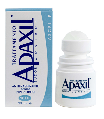 APAXIL SUDOR CONTROL ASCELLE NOTTE 25 ML - Antica Farmacia Celesia