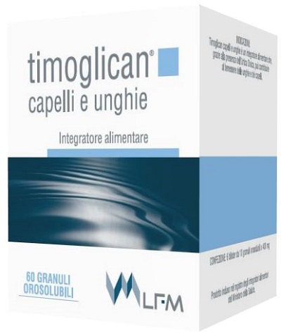 TIMOGLICAN CAPELLI E UNGHIE 60 GRANULI 24 G - Antica Farmacia Celesia