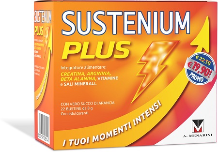 SUSTENIUM PLUS 22 BUSTINE 176 G PROMO - Antica Farmacia Celesia