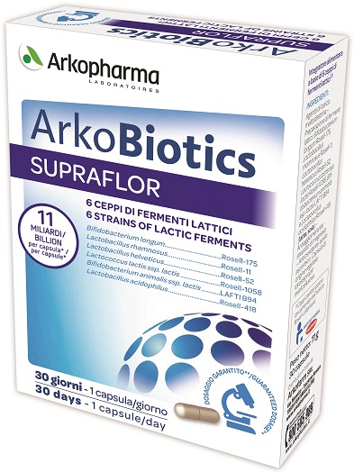 ARKOBIOTICS SUPRAFLOR 30 CAPSULE - Antica Farmacia Celesia