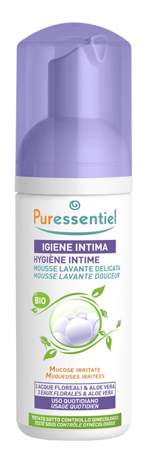 PURESSENTIEL IGIENE INTIMA MOUSSE 150 ML - Antica Farmacia Celesia