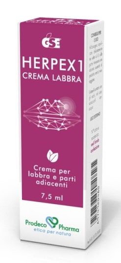 GSE HERPEX 1 CREMA LABBRA 7,5 ML - Antica Farmacia Celesia