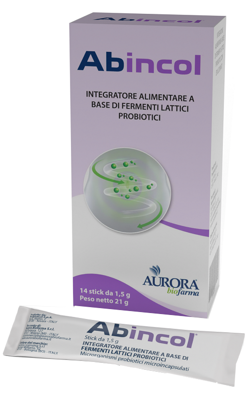 ABINCOL 14 STICK OROSOLUBILI - Antica Farmacia Celesia