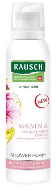 RAUSCH SHOWER FOAM ALLA MALVA 150 ML - Antica Farmacia Celesia