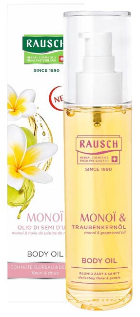 RAUSCH BODY OIL MONOI 100 ML - Antica Farmacia Celesia