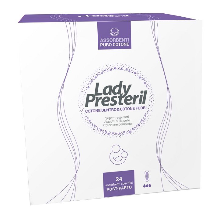LADY PRESTERIL POSTPARTO 24 PEZZI - Antica Farmacia Celesia