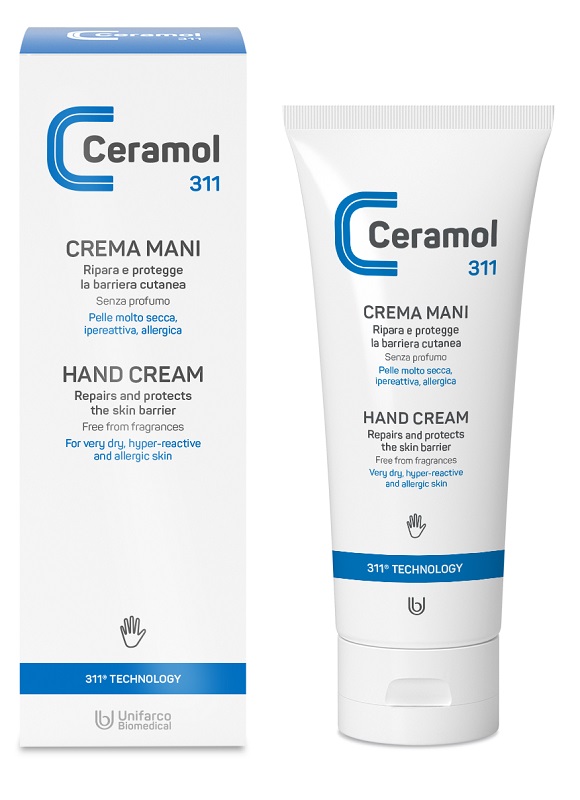 CERAMOL 311 CREMA MANI 100 ML - Antica Farmacia Celesia
