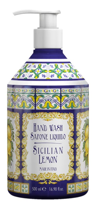 LE MAIOLICHE SAPONE LIQUIDO SICILIAN LEMON 500 ML - Antica Farmacia Celesia