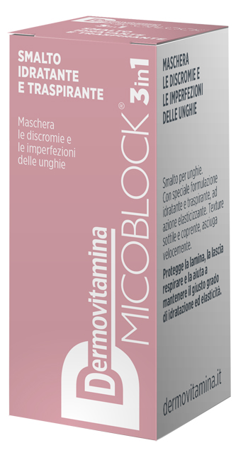 DERMOVITAMINA MICOBLOCK 3 IN 1 SMALTO IDRATANTE E TRASPIRANTE NUDE 5 ML - Antica Farmacia Celesia