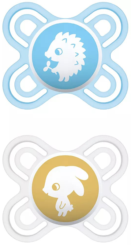 MAM SUCCHIETTO PERFECT START 0-2 MESI SILICONE SINGLE BOX MASCHIO - Antica Farmacia Celesia