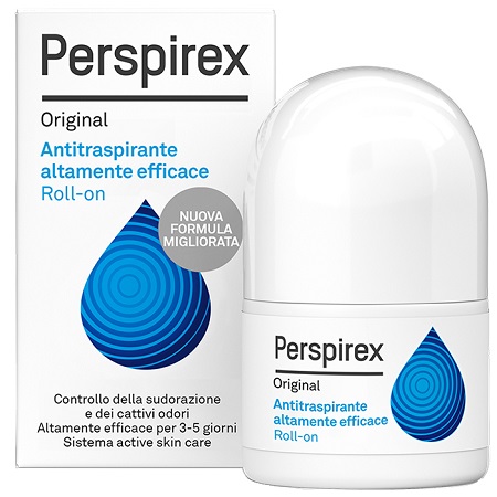 PERSPIREX ORIGINAL ANTITRASPIRANTE ROLL-ON DEODORANTE NUOVA FORMULA 20 ML - Antica Farmacia Celesia