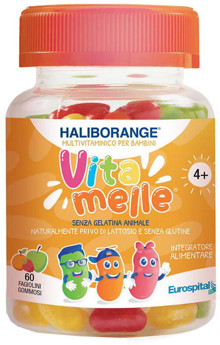 HALIBORANGE VITAMELLE 60 JELLY BEANS DA 1,44 G - Antica Farmacia Celesia